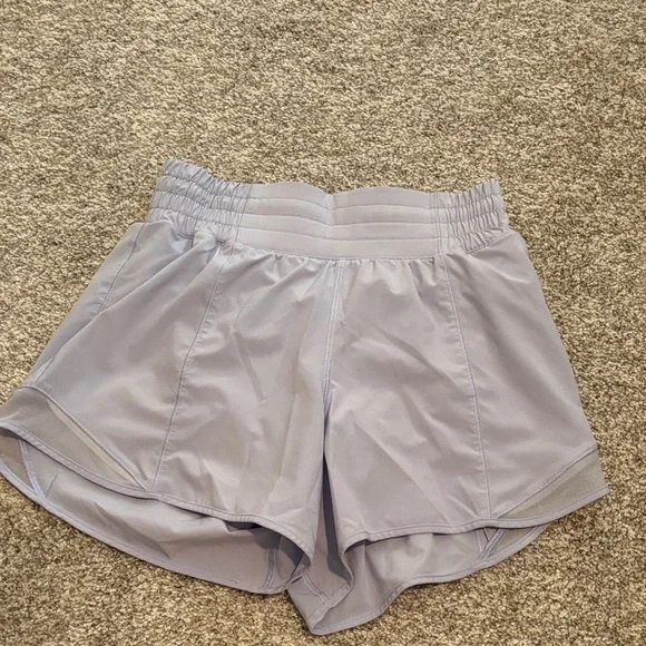 lululemon athletica Light blue/purple Athletic Shorts - Picture 2 of 3